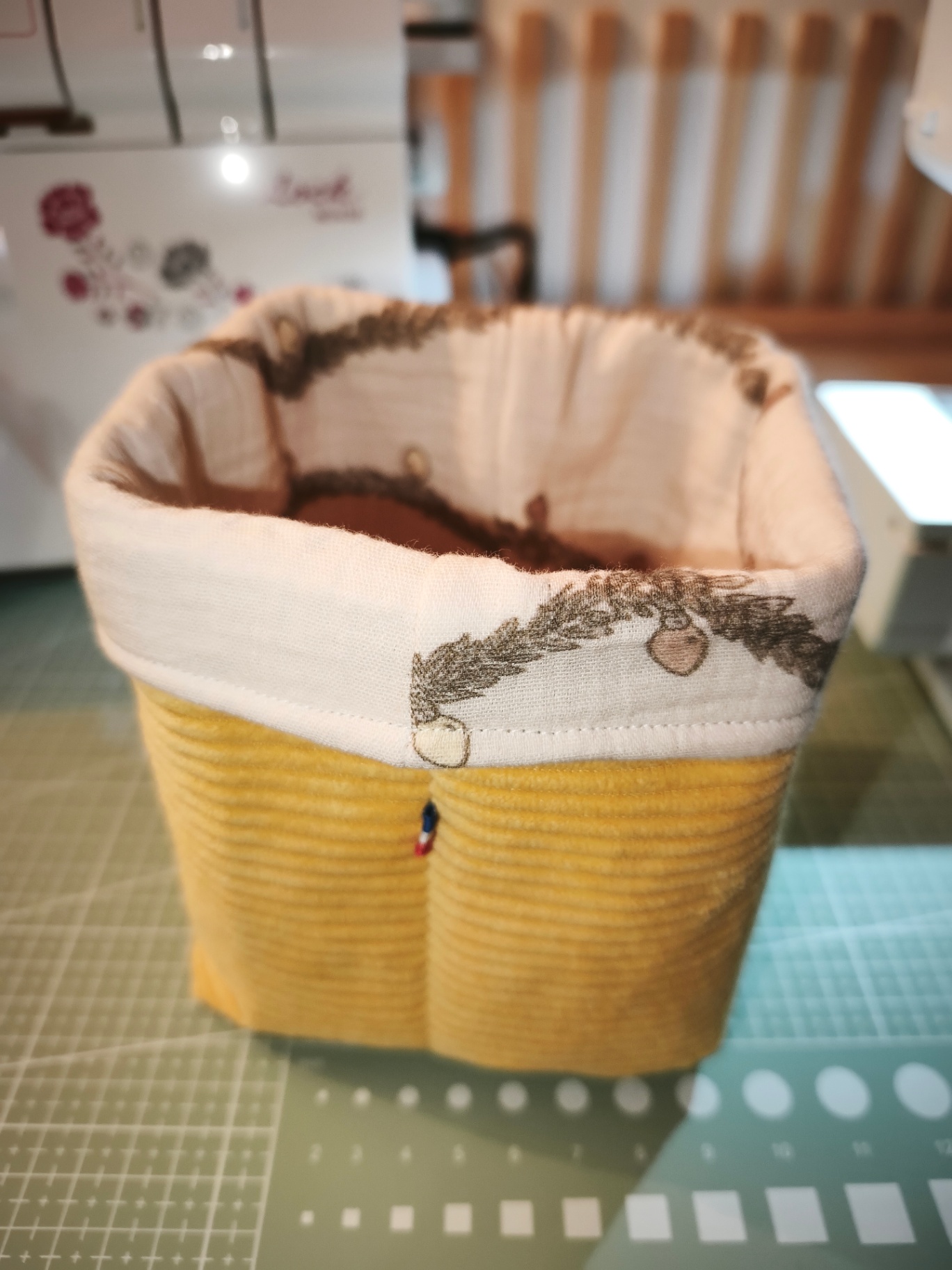 Panier moutarde glands